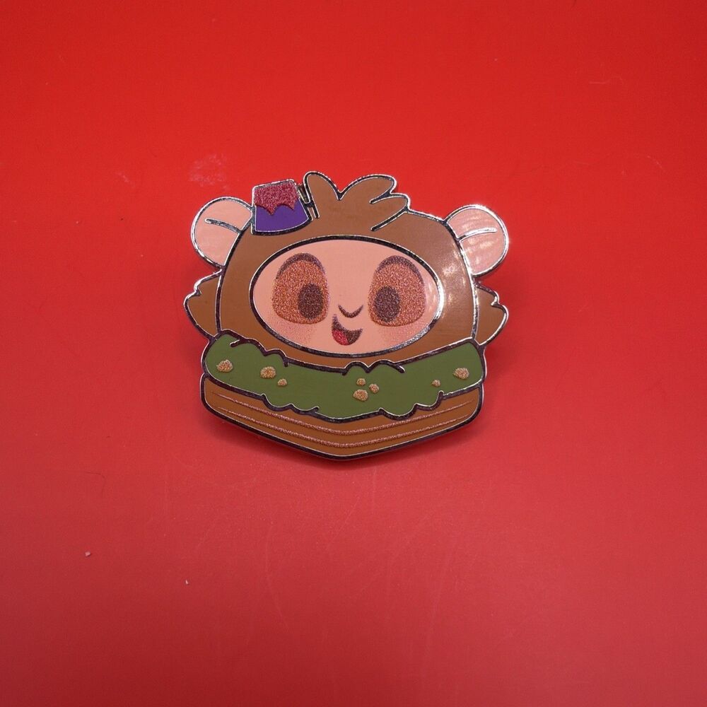 Disney Parks Mystery Pin Munchlings Series 4 Abu Sandwich Munchling Aladdin